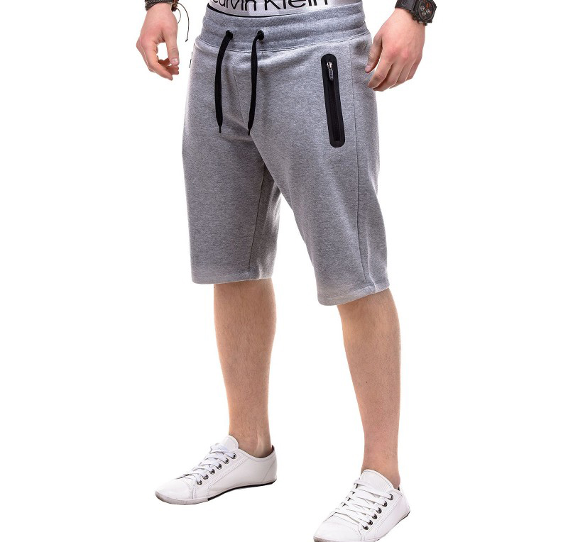 Pantaloni scurti barbati P211-gri