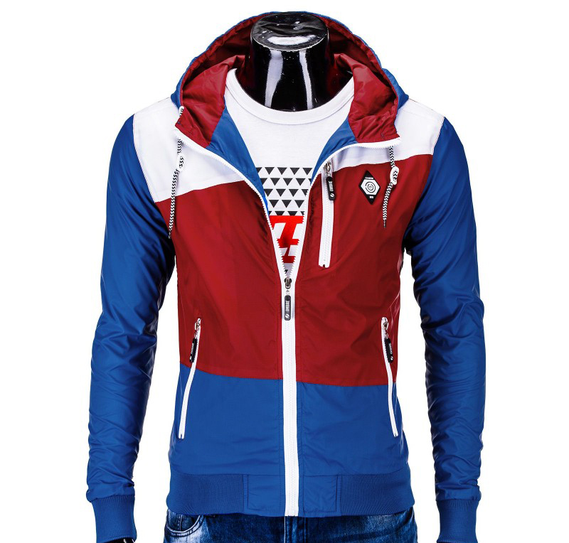 Geaca barbati fâș c201-rosu