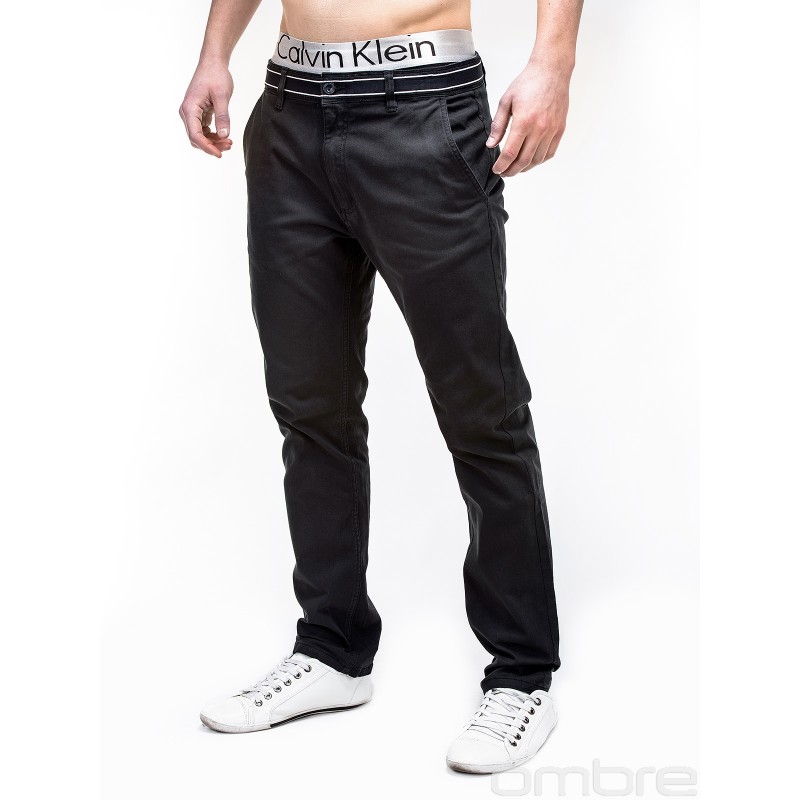 Pantaloni barbati p156-negru
