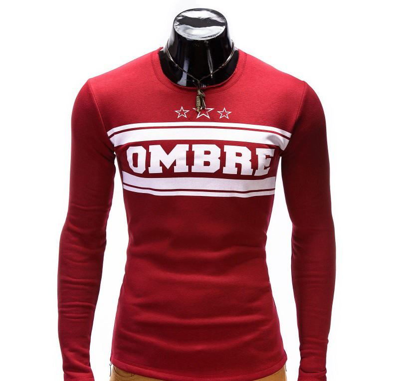 Bluza barbati B335-rosu