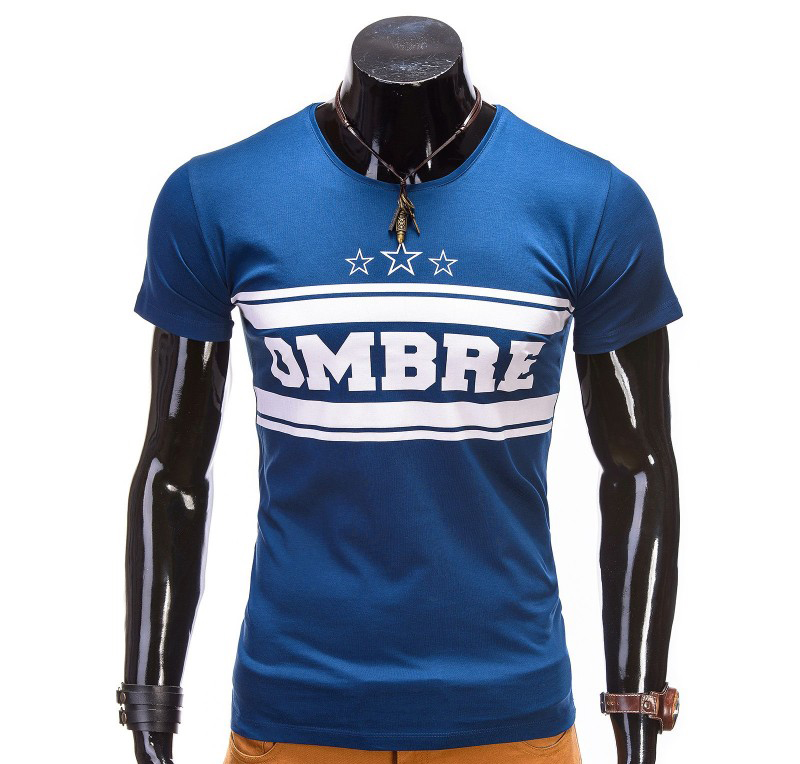 Tricou barbati s389-bleumarin