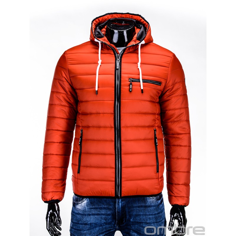 Geaca barbati c215-portocaliu