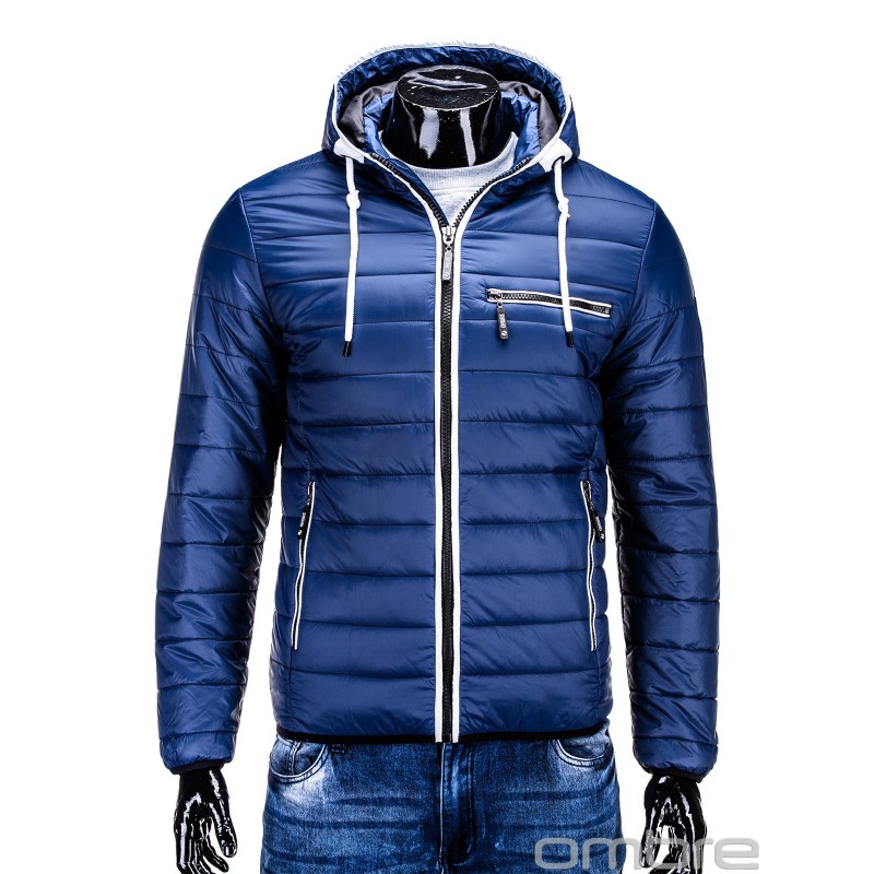 Geaca barbati c215-bleumarin