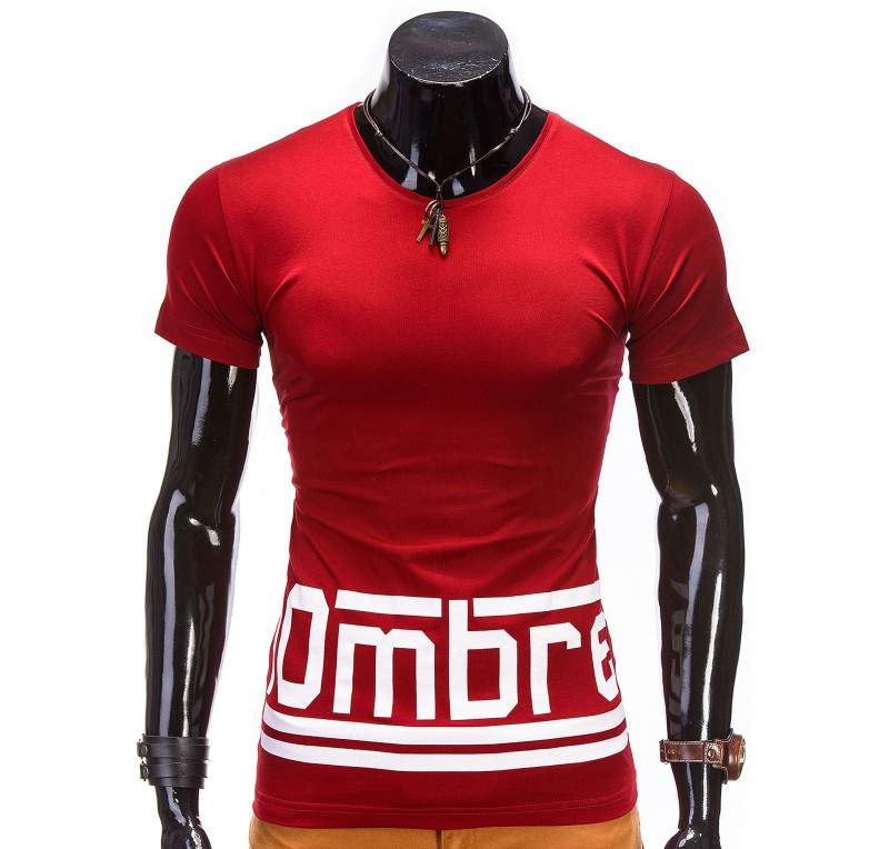 Tricou barbati s406-rosu