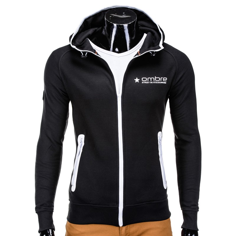 Hanorac barbati B558-negru