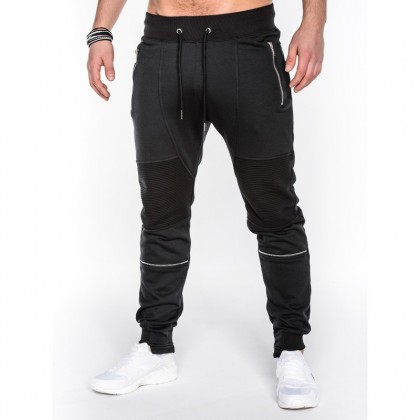 Pantaloni barbati p469-negru