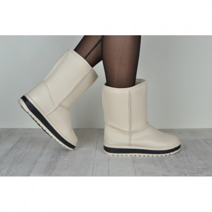 Cizme dama tip UGG 8821-bej