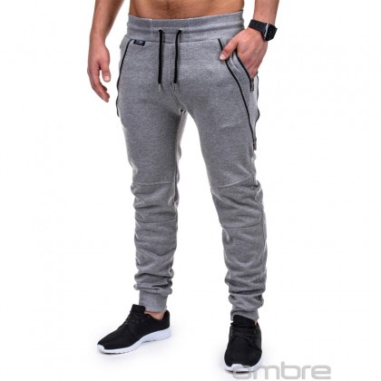 Pantaloni barbati p421-gri