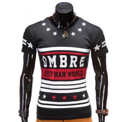 Tricou barbati s416-negru