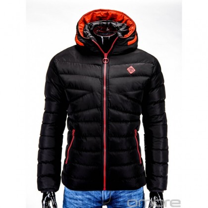 Geaca barbati iarna c208-negru