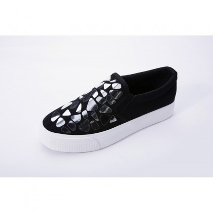 Tenisi femei black Silver 223-silver