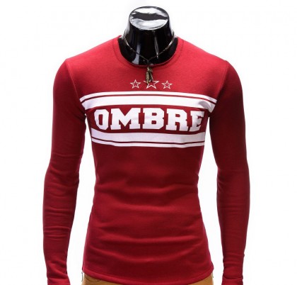 Bluza barbati B335-rosu