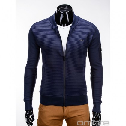 Bluza barbati B551-bleumarin