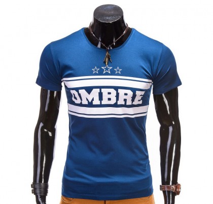 Tricou barbati s389-bleumarin