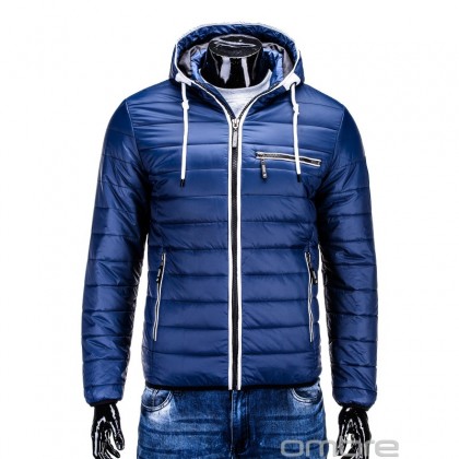 Geaca barbati c215-bleumarin