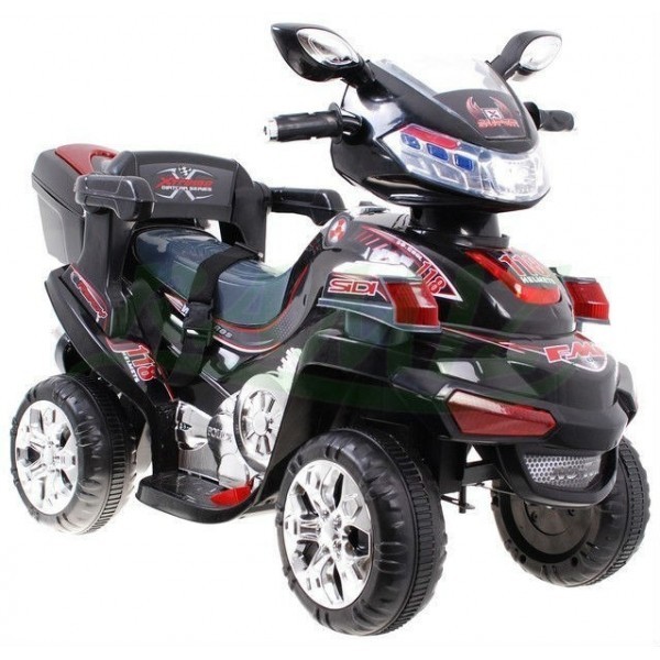 Motoscuter cu acumulatori F918 R negru Ramiz