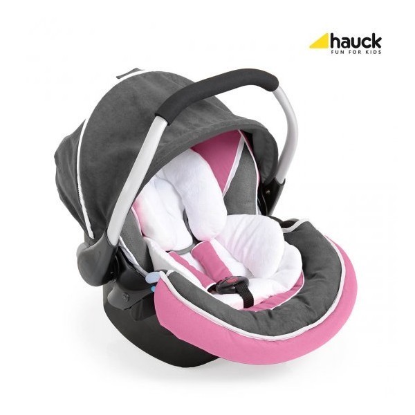 Scaun auto 0+ Select pink/grey