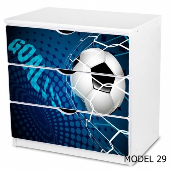 Comoda Nobiko 3 sertare Goal 29