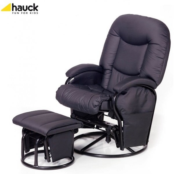 Fotoliu Balansoar - Metal Glider Recline - Negru - Hauck