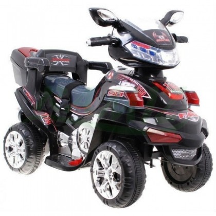 Motoscuter cu acumulatori F918 R negru Ramiz
