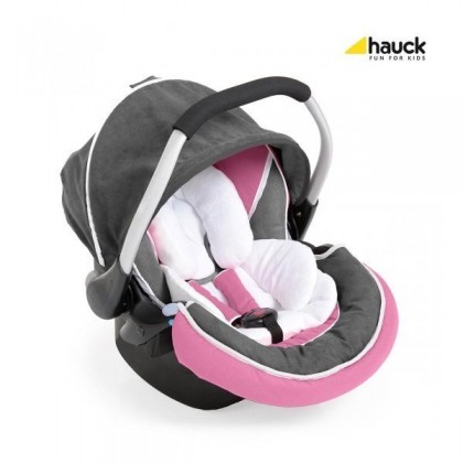 Scaun auto 0+ Select pink/grey