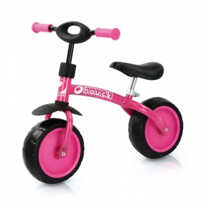 Bicicleta fara pedale Super Rider 10 - Pink - Hauck