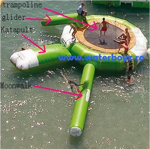 Trambulina de apa model 3