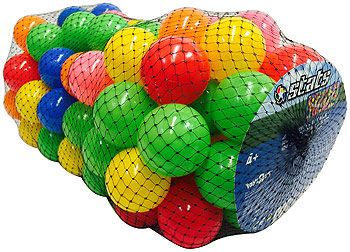 Set 500 bile plastic(9cm)