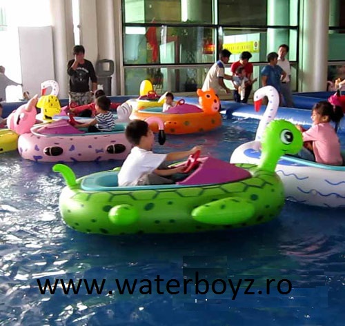 Barcute gonflabile, electrice / cu pedale