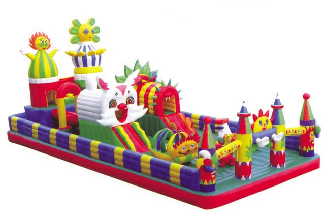 Loc de joaca gonflabil model9 11x6x4mH