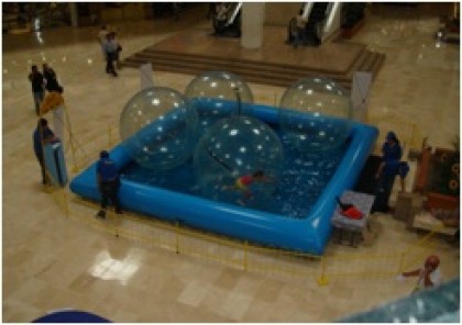 Piscina gonflabila Dimensiuni 6m x 6m x0.65mH