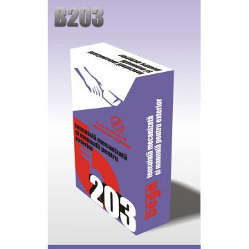 Tencuiala mecanizata si manuala pentru exterior