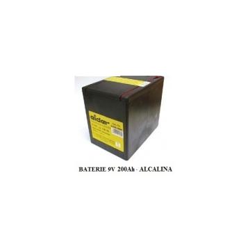 Baterii alcaline 9V 200Ah