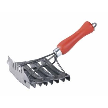 Tesala metalica cu pieptan pentru cai