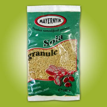 Soia granule, cuburi, snitel - 100 g