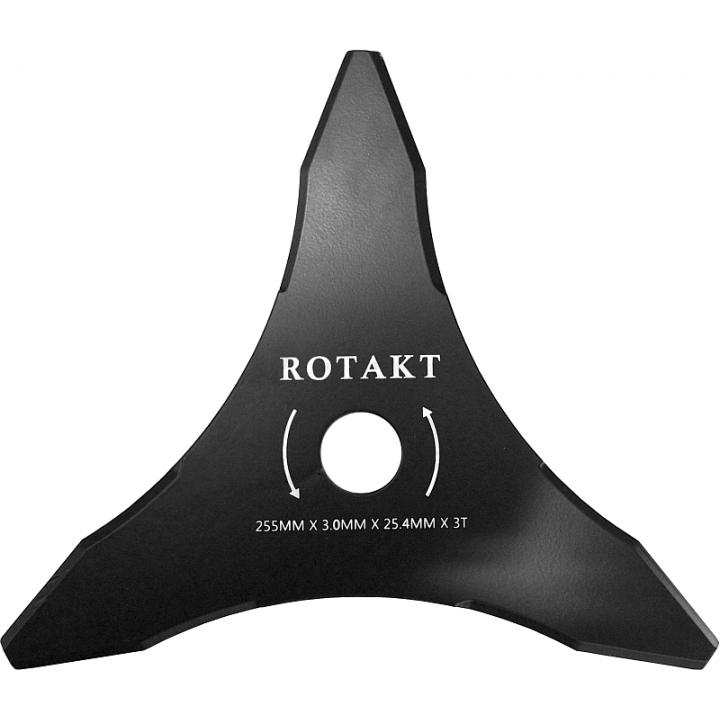 Cutit cosire pentru motocoasa, 3 taisuri, 255x25.4x3mm RODT0
