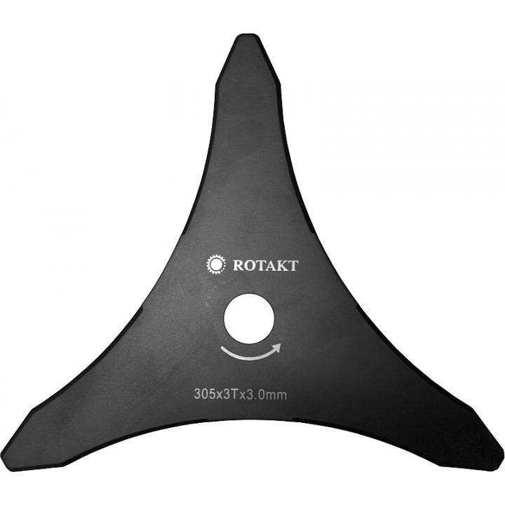 Cutit cosire pentru motocoasa, 3 taisuri, 300x25.4x3mm RODT0