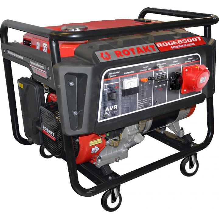 Generator de curent Rotakt ROGE8500T, 7.8 KW, trifazic