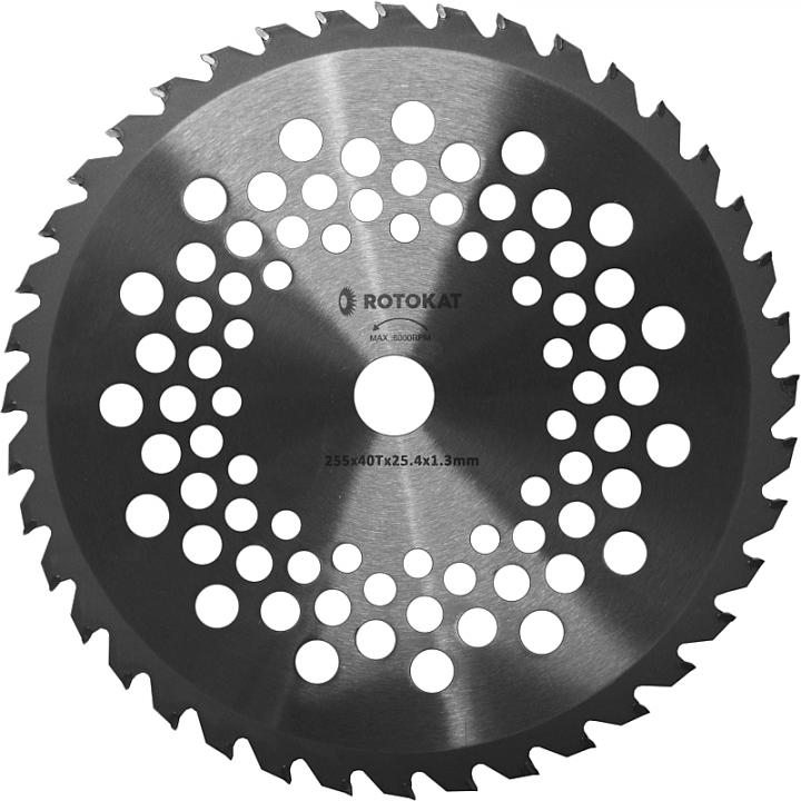 Disc cosire pentru motocoasa, dinti vidia, 40T, 255 x 25.4