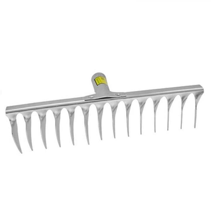 Grebla cu 14 dinti rasuciti, Strend Pro R108A, fara coada
