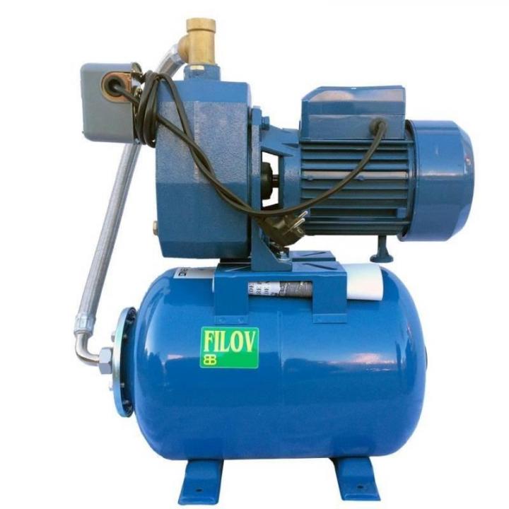 Hidrofor 24L, Filov Jet80/24, corp pompa din fonta, 2900 L/h