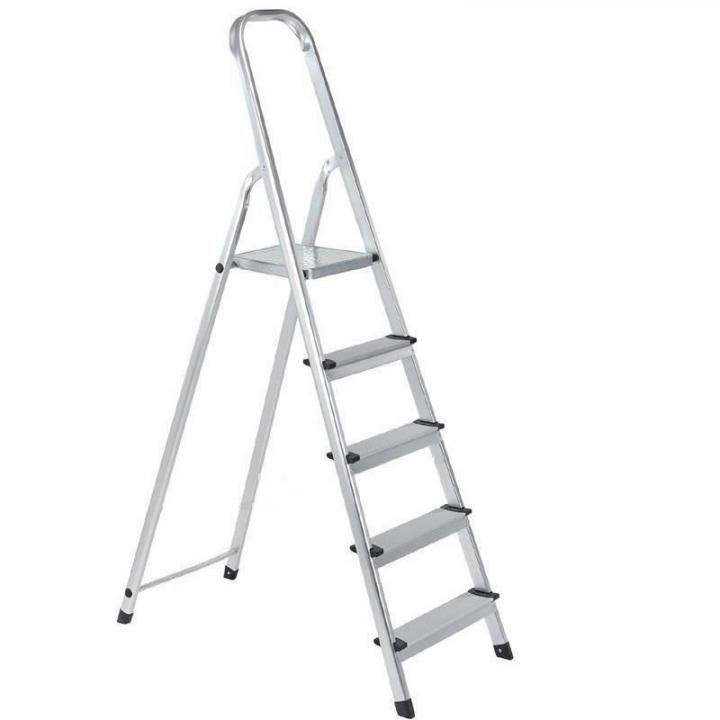 Scara aluminiu 5 trepte, Strend Pro ALW5, 1.75 m, 120 kG