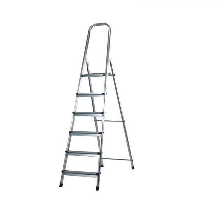 Scara aluminiu 6 trepte, Strend Pro ALW6, 1.97 m, 120 kg
