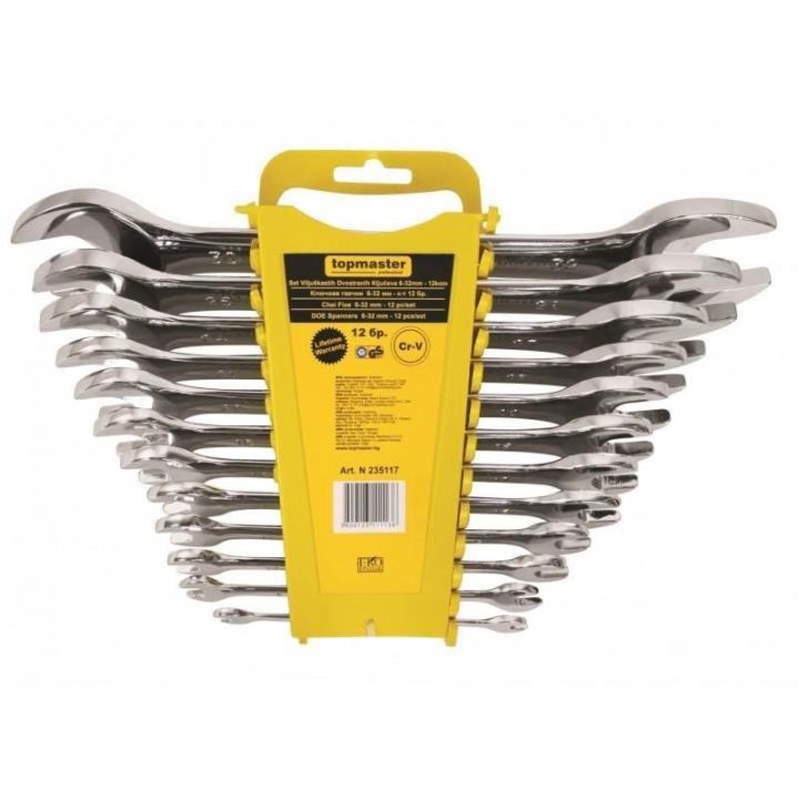 Set chei fixe Topmaster Pro 12Pcs Cr-V 6-32mm DIN3110 TM