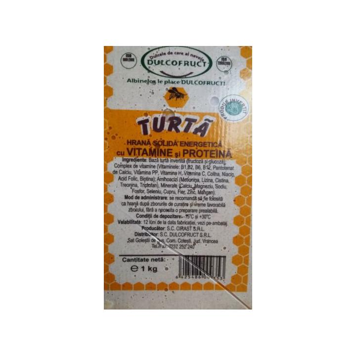 Hrana albine turta cu vitamine si proteina, 1 kg