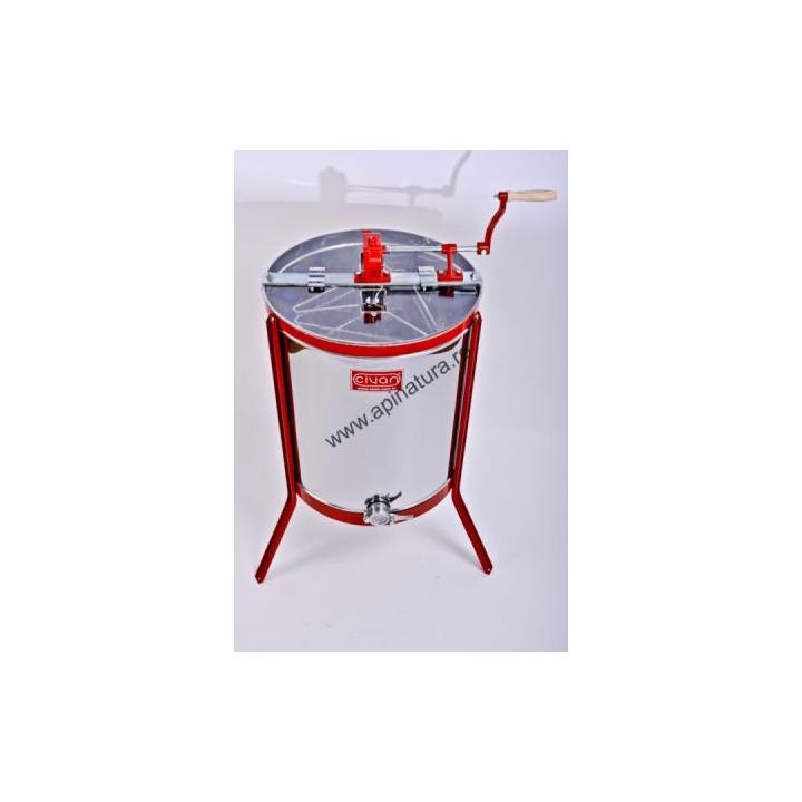 Centrifuga inox manuala, tangentiala, 3 rame