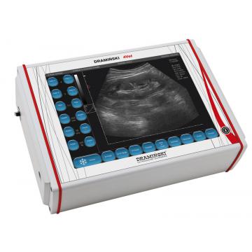 Scanner animale cu ultrasunete alb/negru, portabil