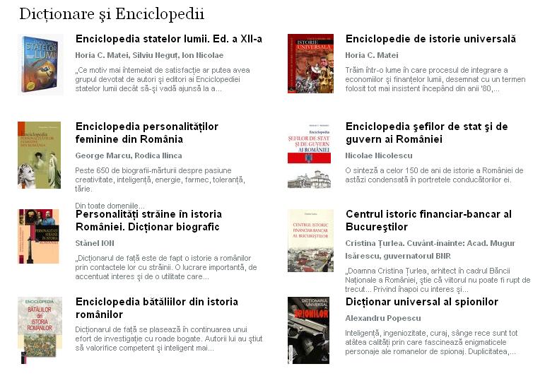 Dictionare si enciclopedii