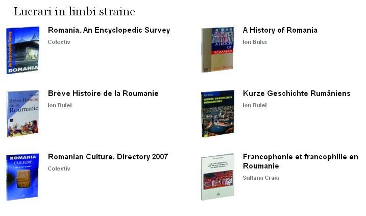 Lucrari in limbi straine