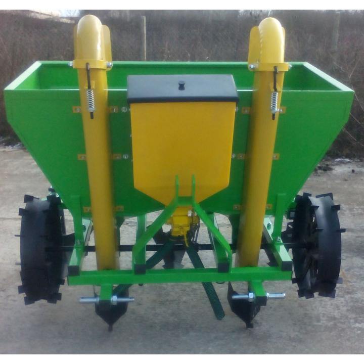 Masina plantat cartofi pe 2 randuri, Bomet